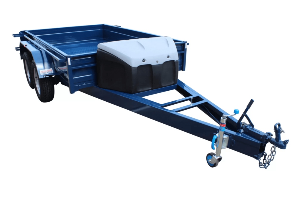 Off Road Tandem Axle Box Trailer With Longer Drawbar and Optional Toolbox