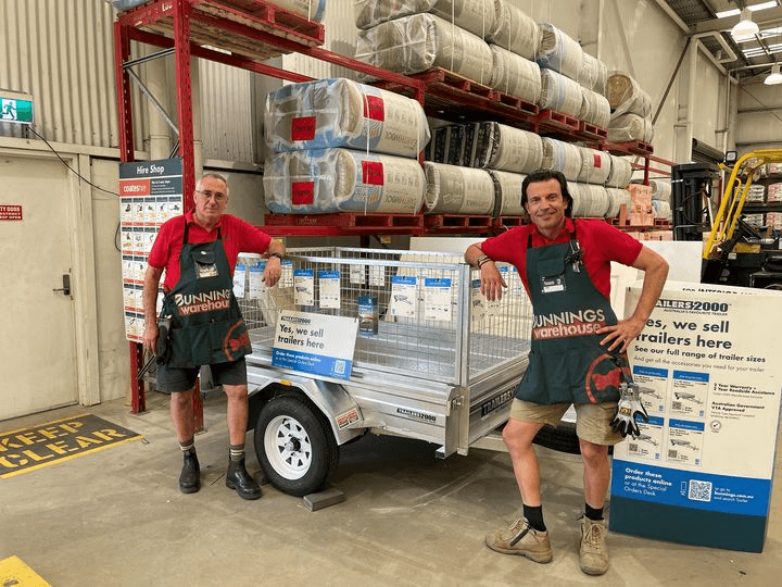 Trailers for Sale at Bunnings