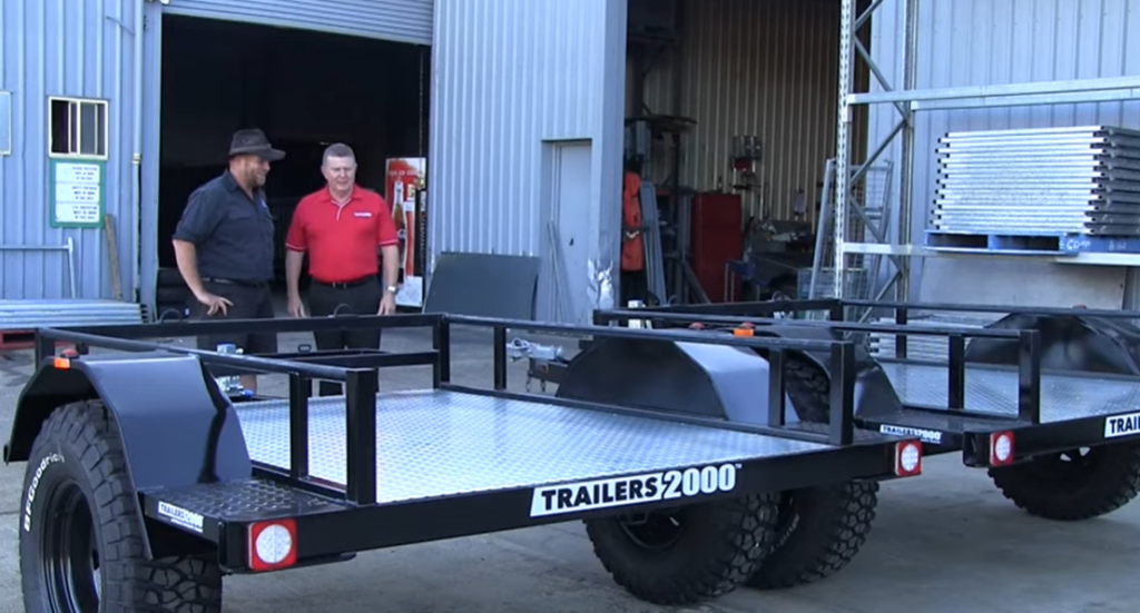 Heavy Duty Off Road Custom Quad Bike Trailers