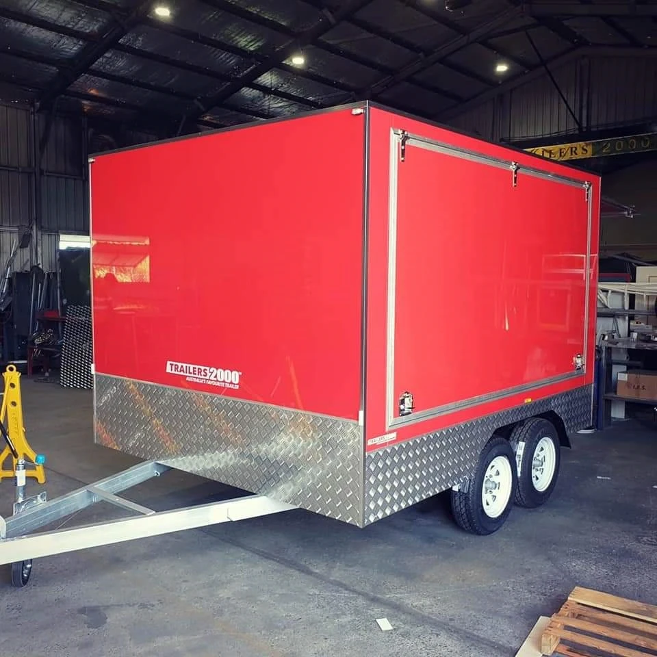 enclosed trailer